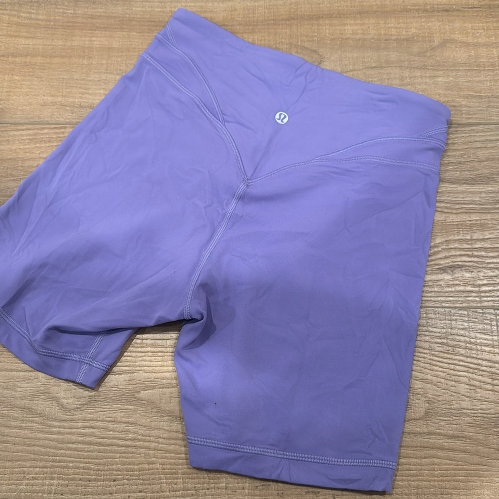 Lululemon align shorts 6” curved seams